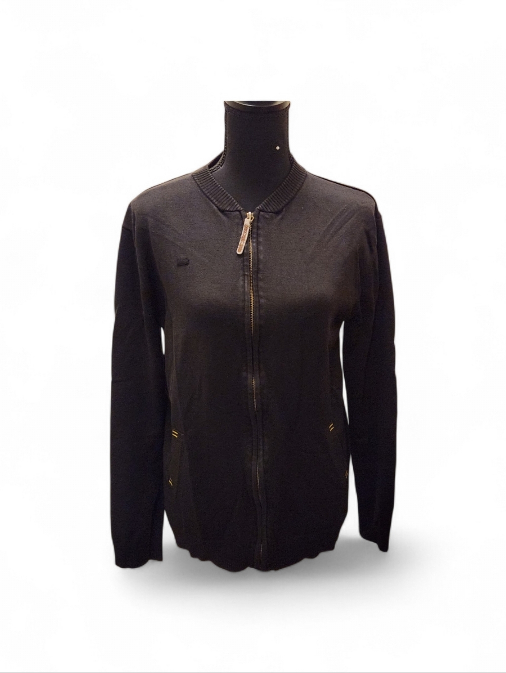 Timeless Elements McDonalds Crew Black Women’s Zip-Front Jacket